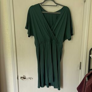 Wool& legacy pacific green Brooklyn dress